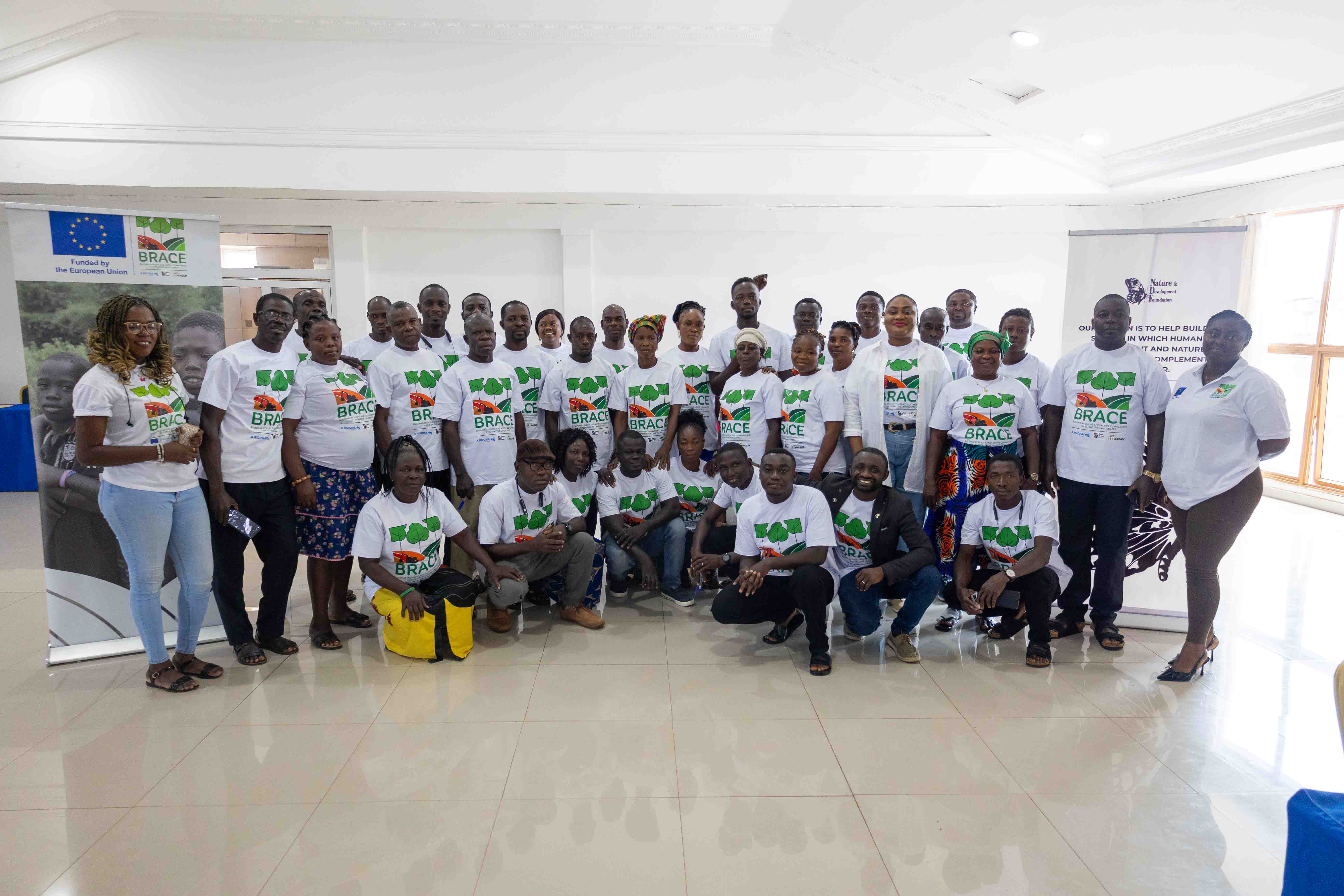 BRACE project community engagement in Ghana
