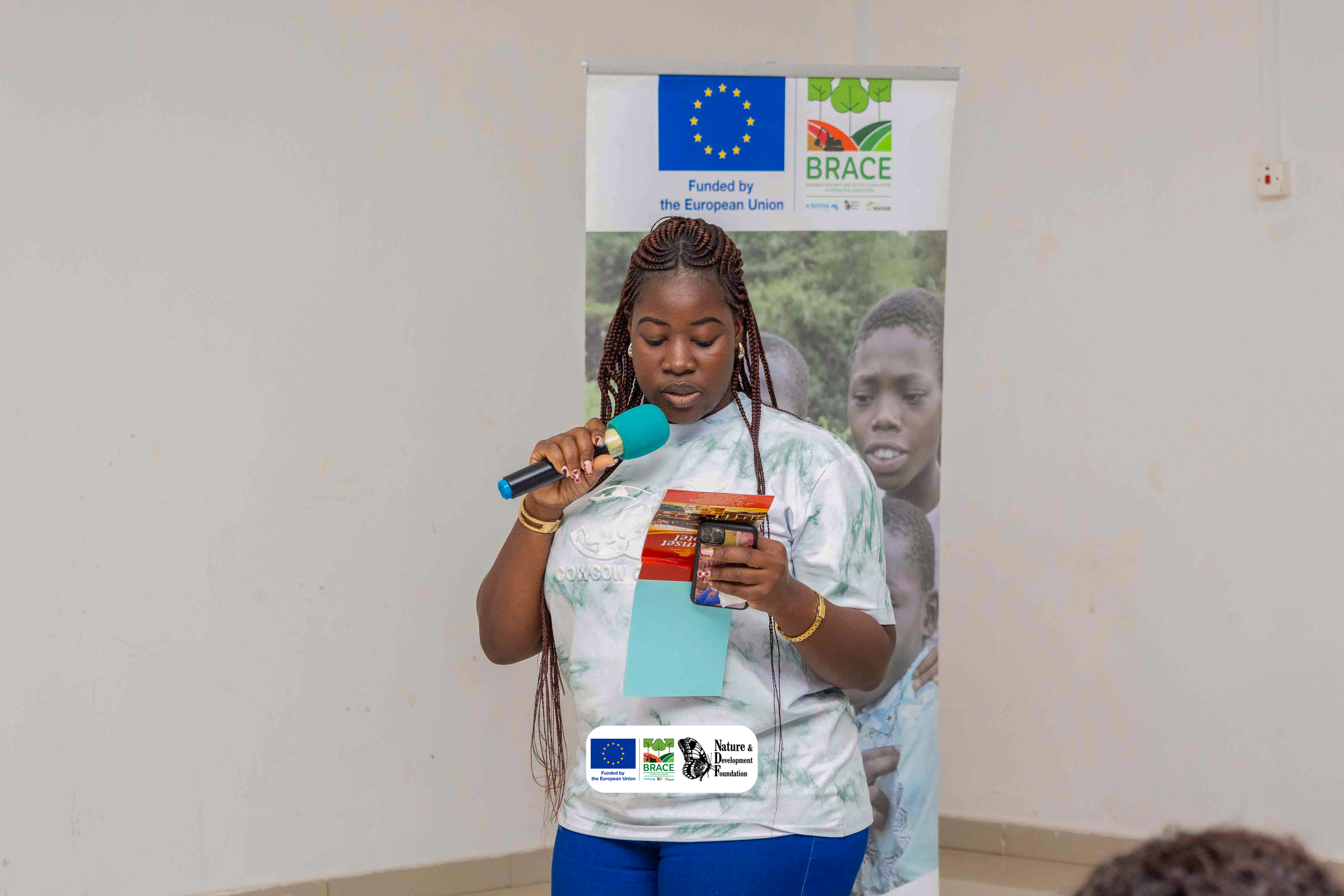 BRACE project community engagement in Ghana